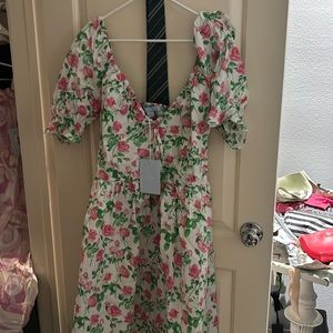 Pink Roses Ophelia Hill House dress